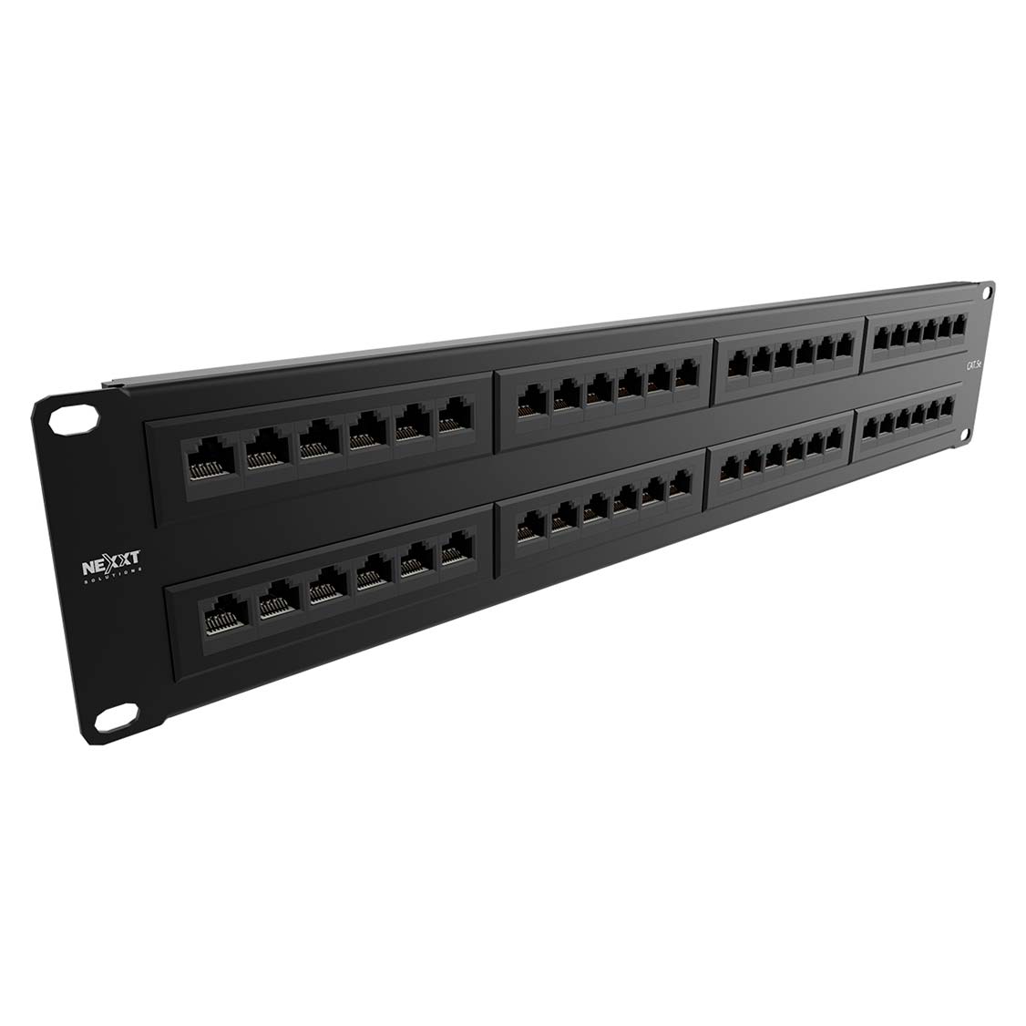 NEXXT SOLUTIONS AW191NXT11 Patch Panel Rack 48P 2U Cat6 Pre-config Tipo 110