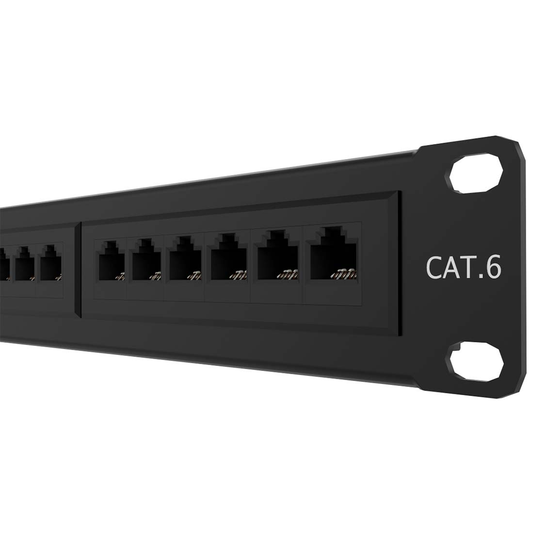 NEXXT SOLUTIONS AW191NXT06 Patch Panel Rack 24P 1U Cat6 Pre-config Tipo 110