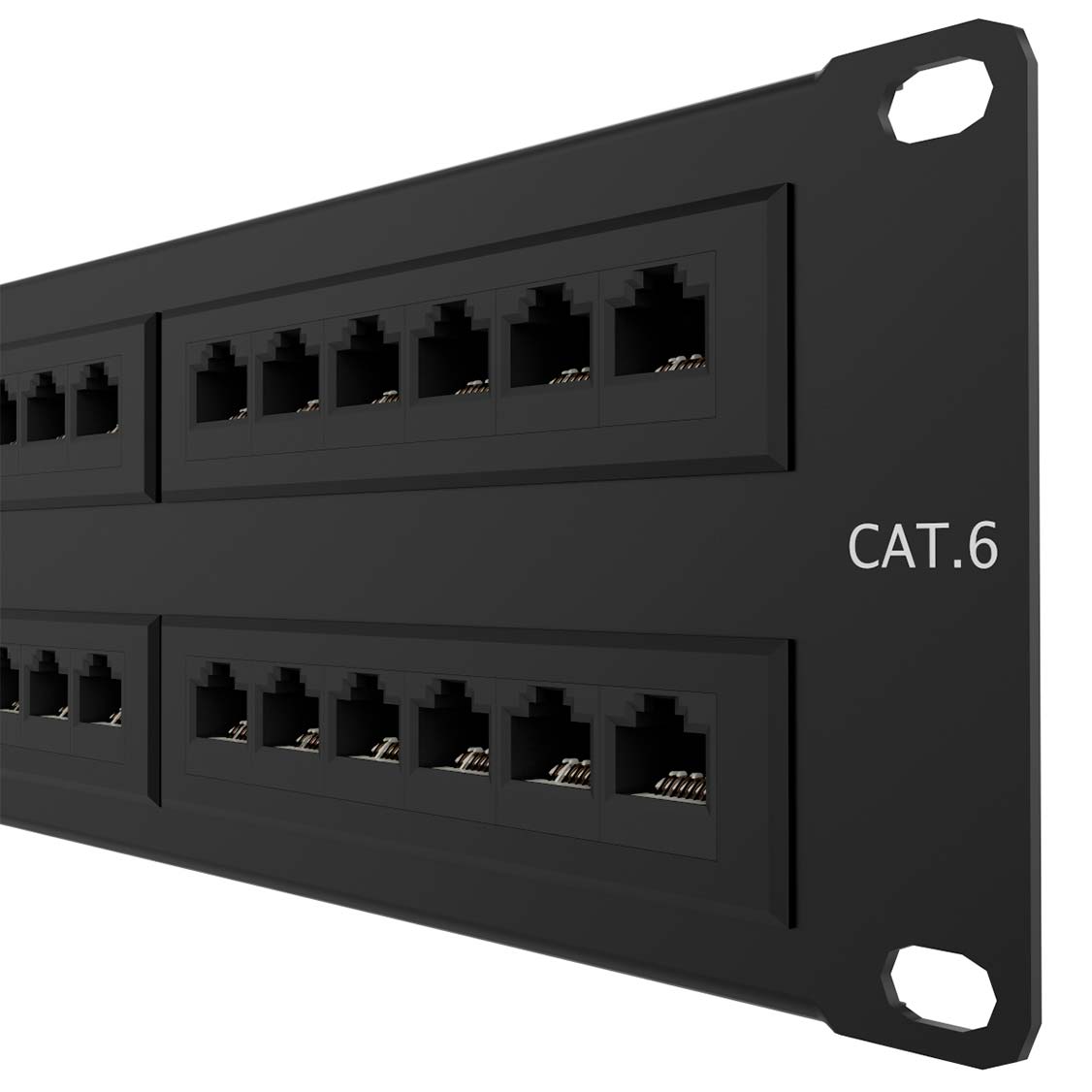 NEXXT SOLUTIONS AW191NXT11 Patch Panel Rack 48P 2U Cat6 Pre-config Tipo 110