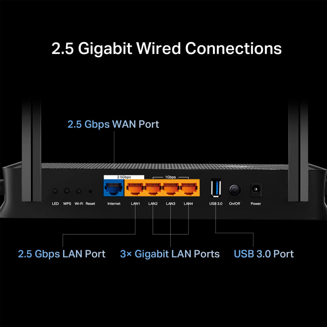 TP-LINK ARCHER BE230 Router WiFi7 BE3600 Doble Banda