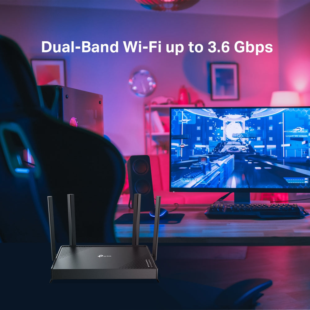 TP-LINK Archer BE220 Router WiFi 7 Doble Banda BE3600