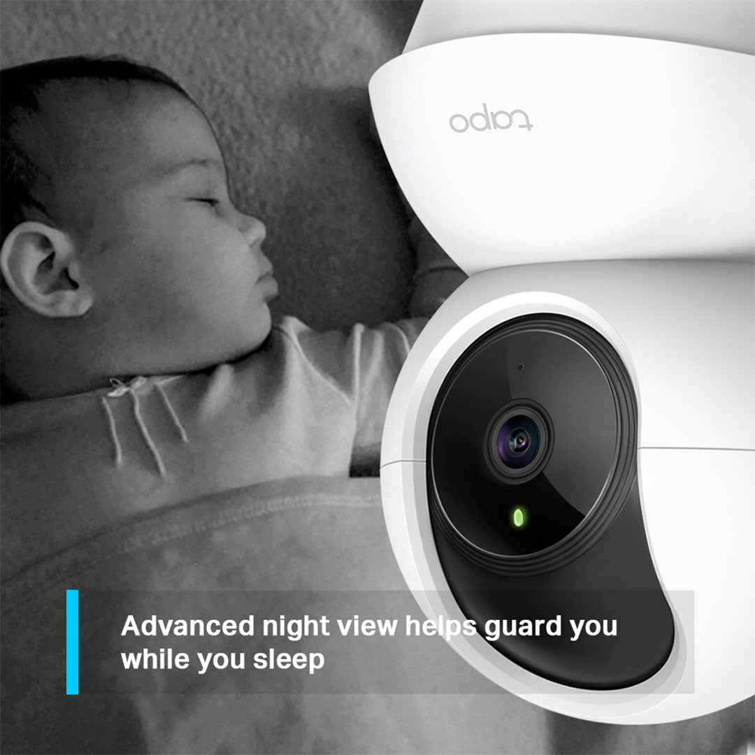 TP-LINK TAPO C210 Cámara de Seguridad WiFi 2K 3MP 360º PT