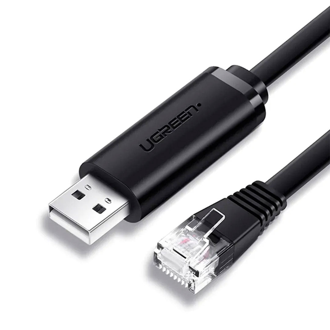UGREEN CM204 60813 Cable USB 2.0 a RJ45 para Consolas con Chip FTDI 3m