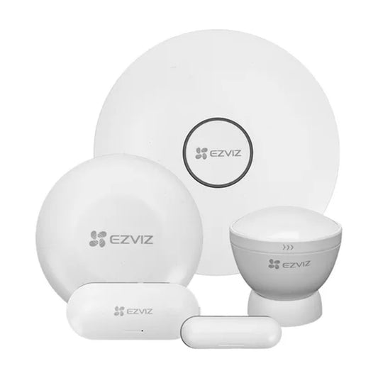 EZVIZ B1 Kit de Inicio de Alarma Inalámbrica Incluye A3+TC1+TC2+TC3