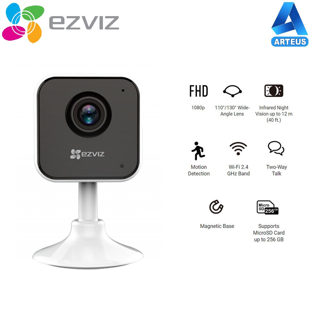 EZVIZ C1HC Cámara de Seguridad WIFI 2MP Full HD Micrófono, Audio, Detección de Movimiento