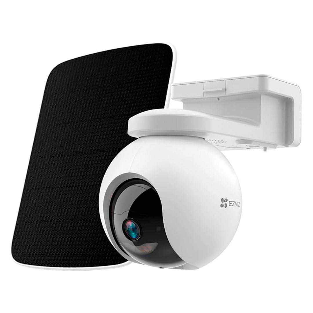 EZVIZ EB8 4G LTE Cámara de Seguridad PT Exterior 3MP 2K con Panel Solar
