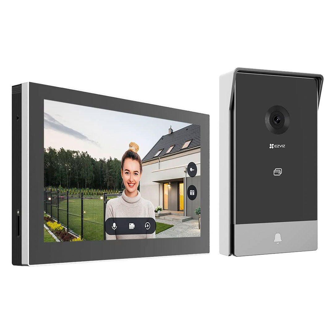 EZVIZ HP7 Kit Videoportero WiFi 2K con Monitor SD7 Táctil 7"