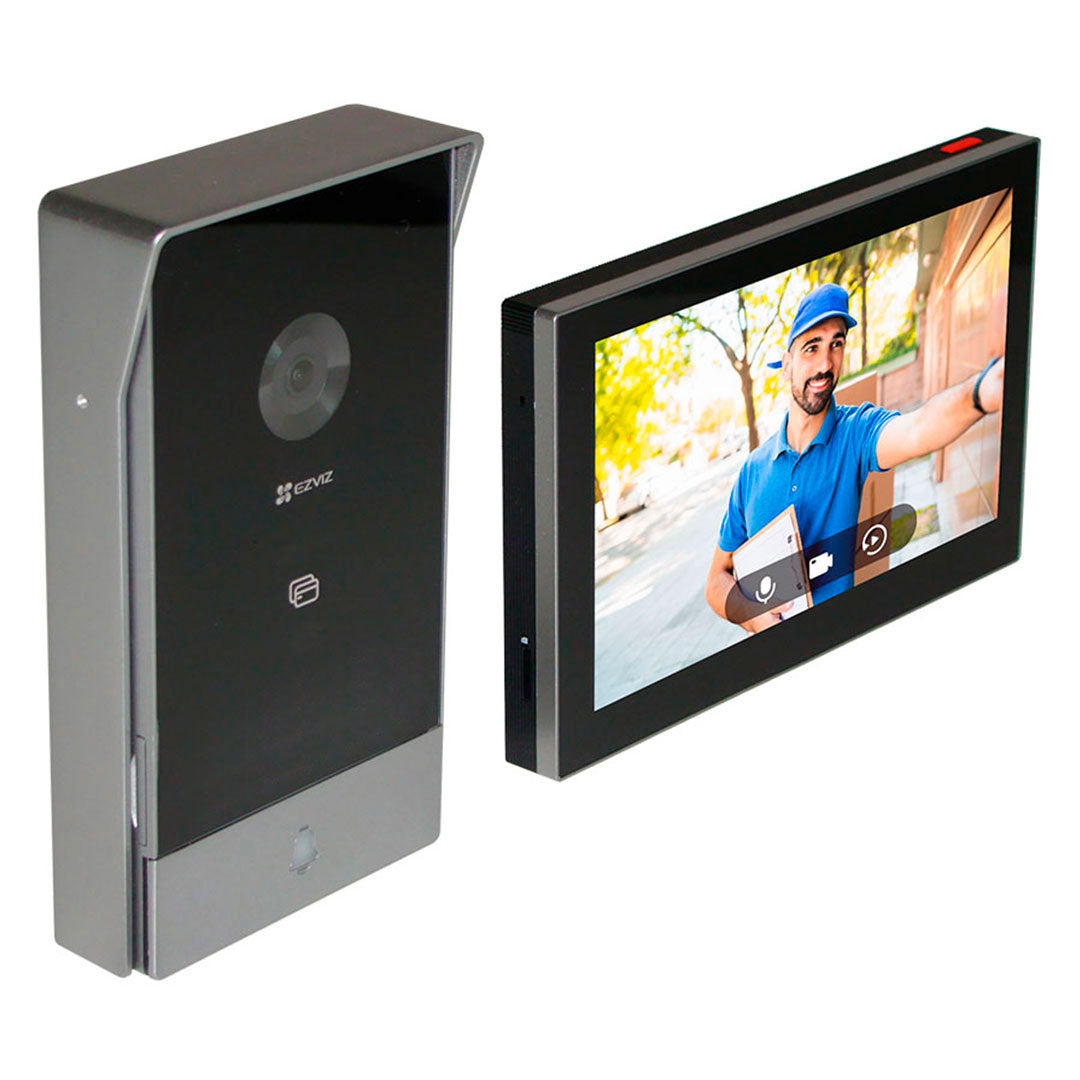 EZVIZ HP7 Kit Videoportero WiFi 2K con Monitor SD7 Táctil 7"