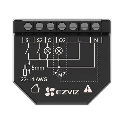 EZVIZ T36 Relé Inteligente WIFI Domótica para control Alexa