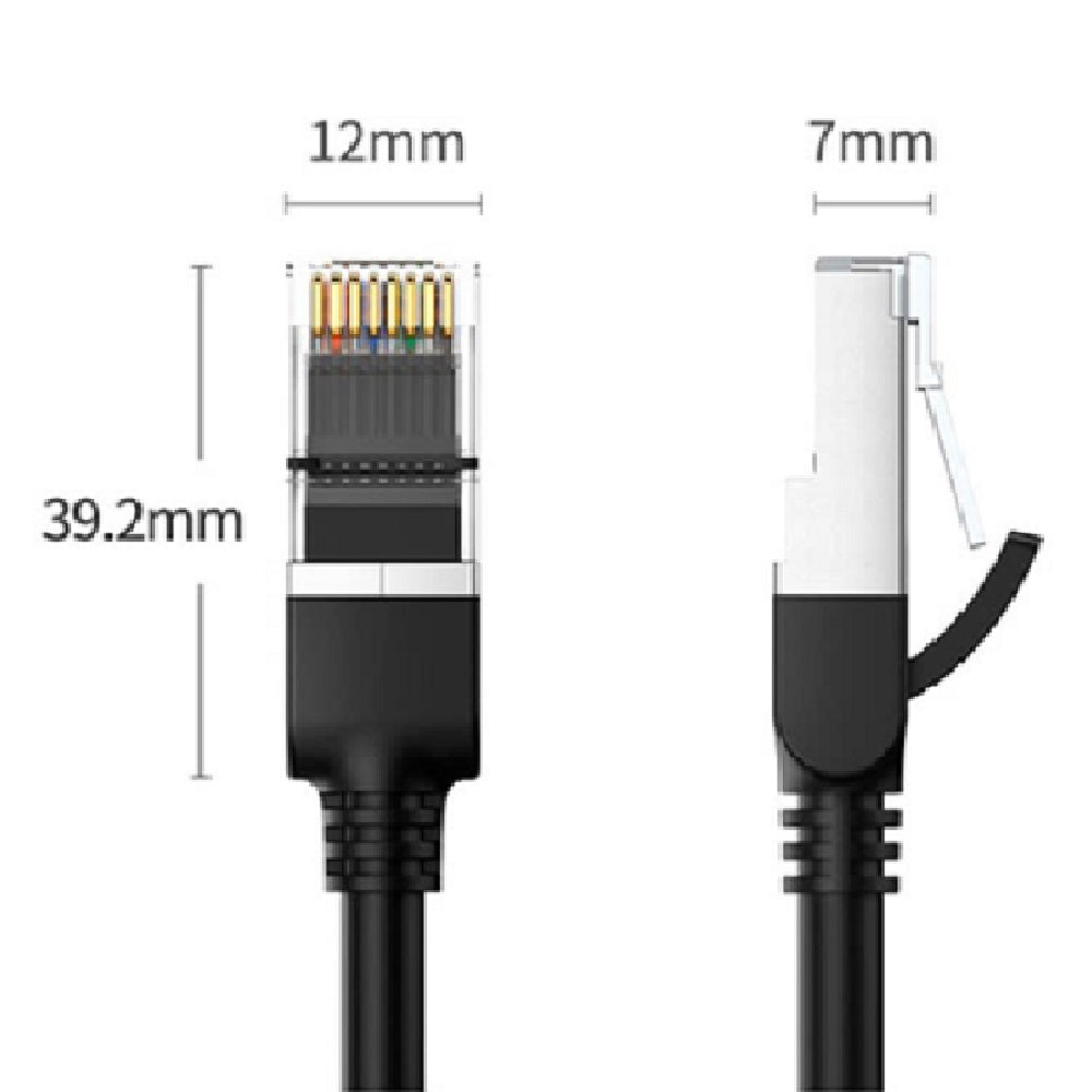 UGREEN NW101 50193 Patch Cord Cable de Red UTP Cat6 Cobre Negro 3m