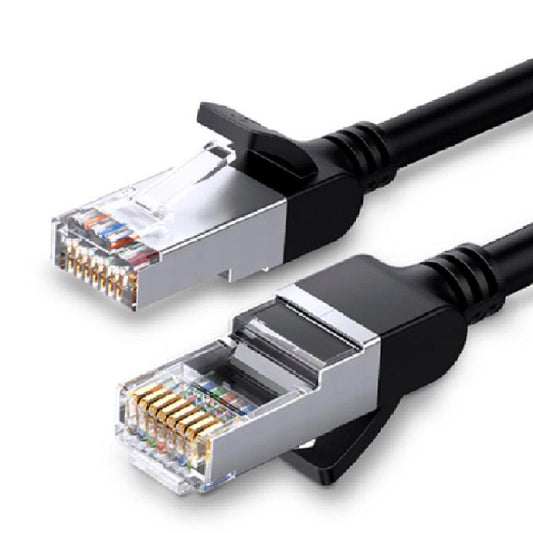 UGREEN NW101 50191 Patch Cord Cable de Red Cat6 Cobre Negro 1m