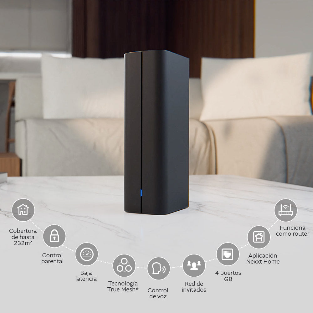 NEXXT SOLUTIONS NCM-X3000 Bolt Mesh Router Dual Band