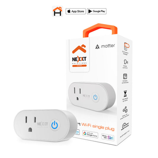 NEXXT SOLUTIONS NHP-S611M Enchufe Inteligente Wifi con Control de Voz