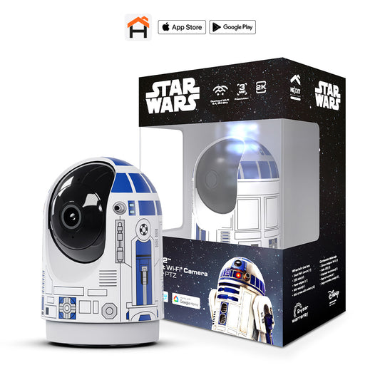 NEXXT SOLUTIONS NHC-IP15 R2 Cámara de Seguridad WIFI 3MP 360° STAR WARS R2D2