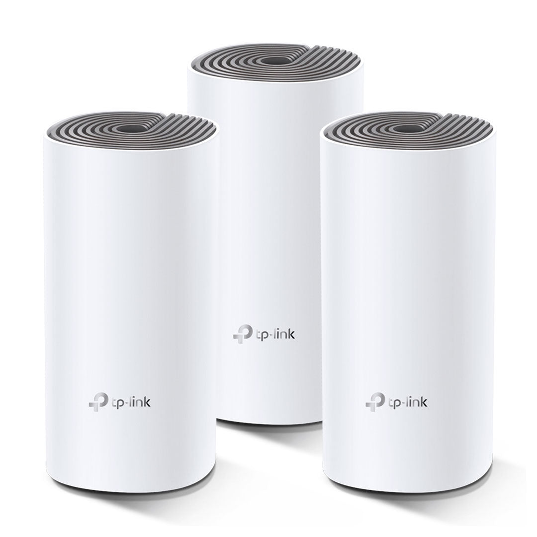 TP-LINK DECO E4 3-Pack Router Mesh WiFi5 AC1200 Doble Banda