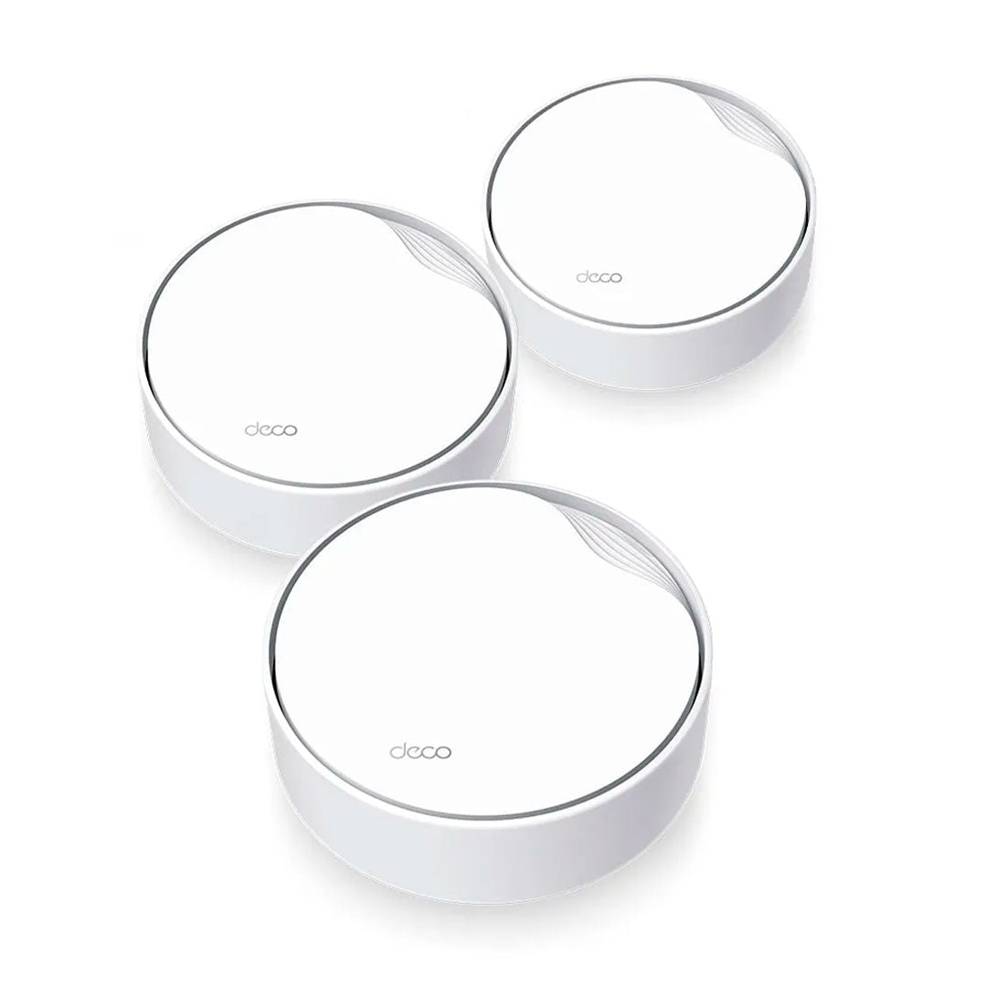 TP-LINK DECO X50-POE 3-Pack Router Mesh WiFi AX3000 Doble Banda