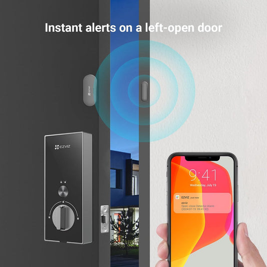 EZVIZ DL04 PRO Cerradura Inteligente WIFI Bluetooth huella, tarjeta, código