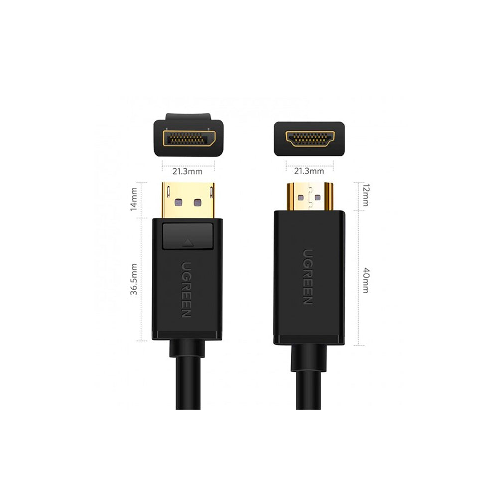 UGREEN DP101 10204 Cable DisplayPort Macho a HDMI Macho 5m