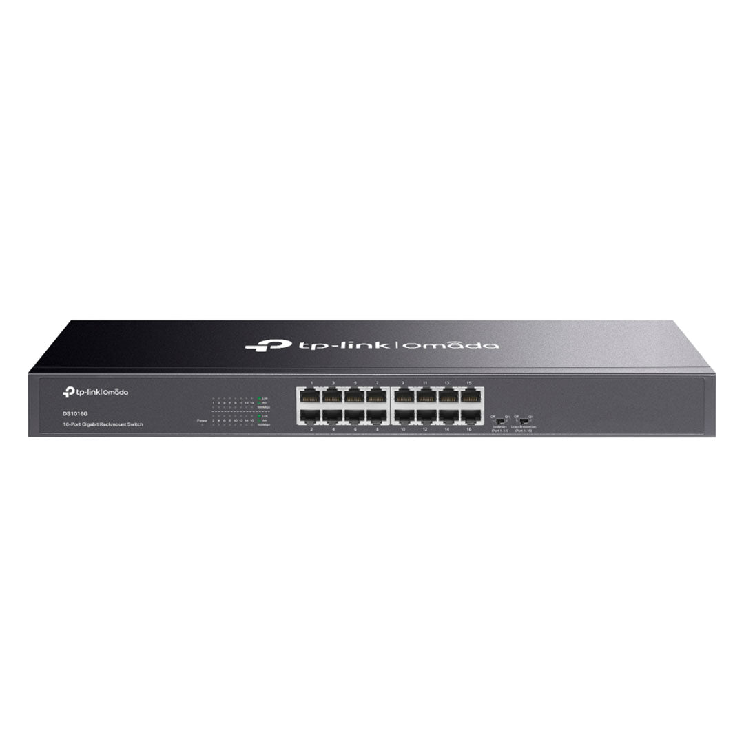TP-LINK DS1016G Switch Omada 16 Puertos Gigabit No Gestionable Rackeable