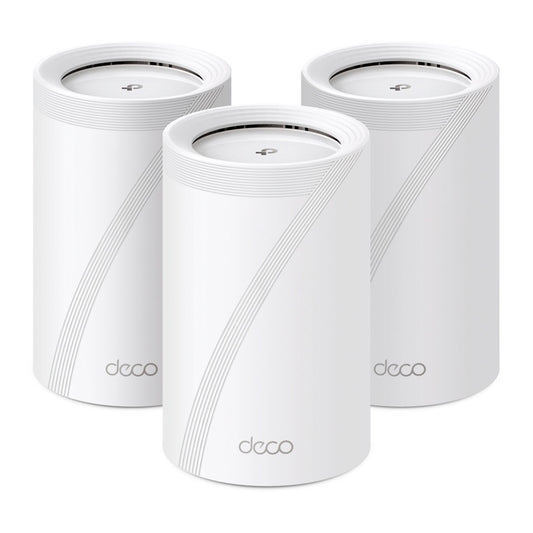 TP-LINK DECO BE65 3-Pack Router MESH WiFi7 BE11000 Triple Banda