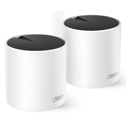 TP-LINK DECO X55 2-Pack Router Mesh WiFi6 AX3000 Doble Banda