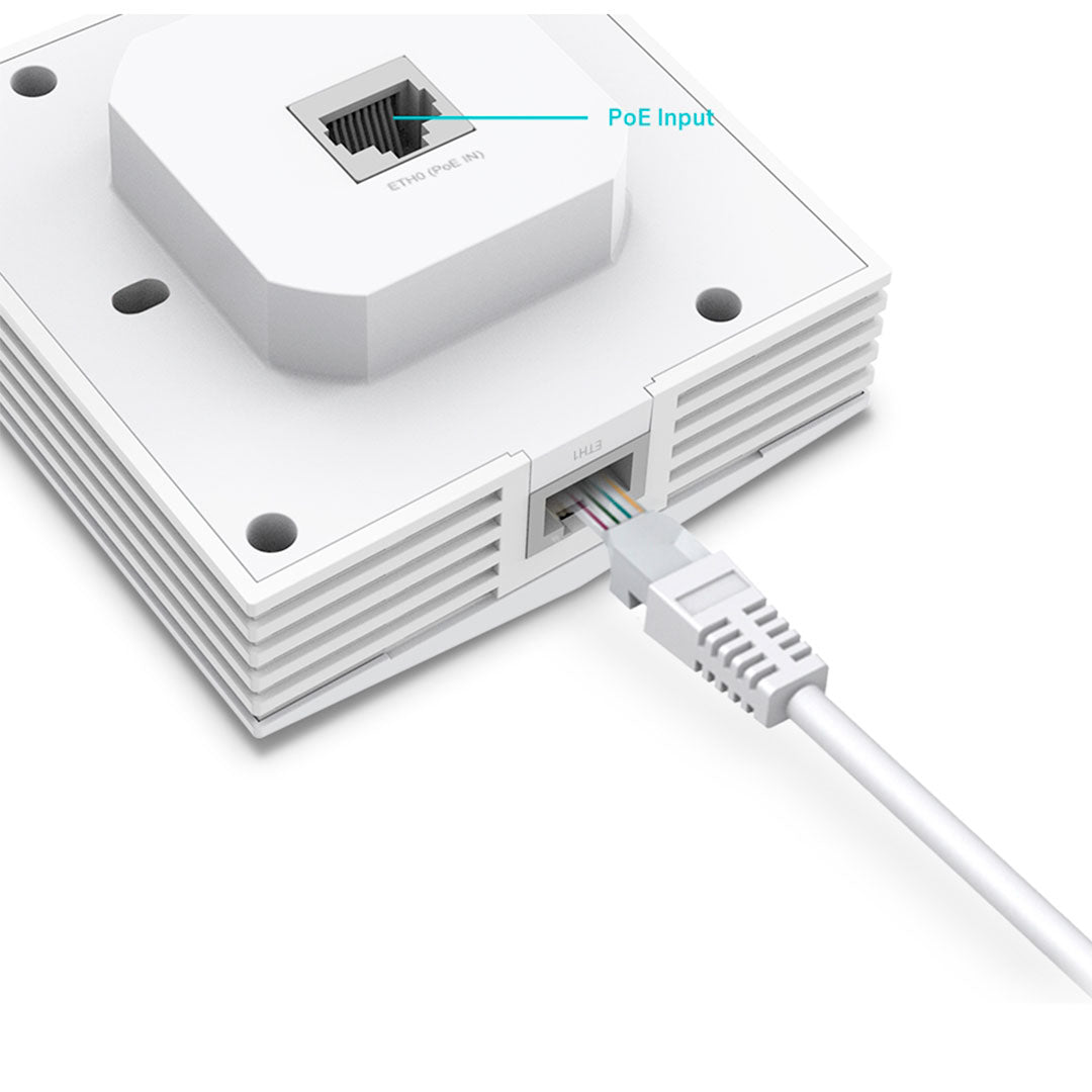 TP-LINK EAP650-Wall Access Point WiFi6 Omada AX3000
