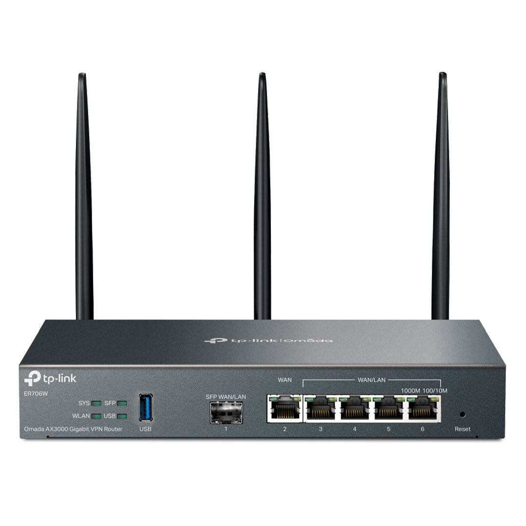 TP-LINK ER706W Router Omada AX3000 Gigabit VPN