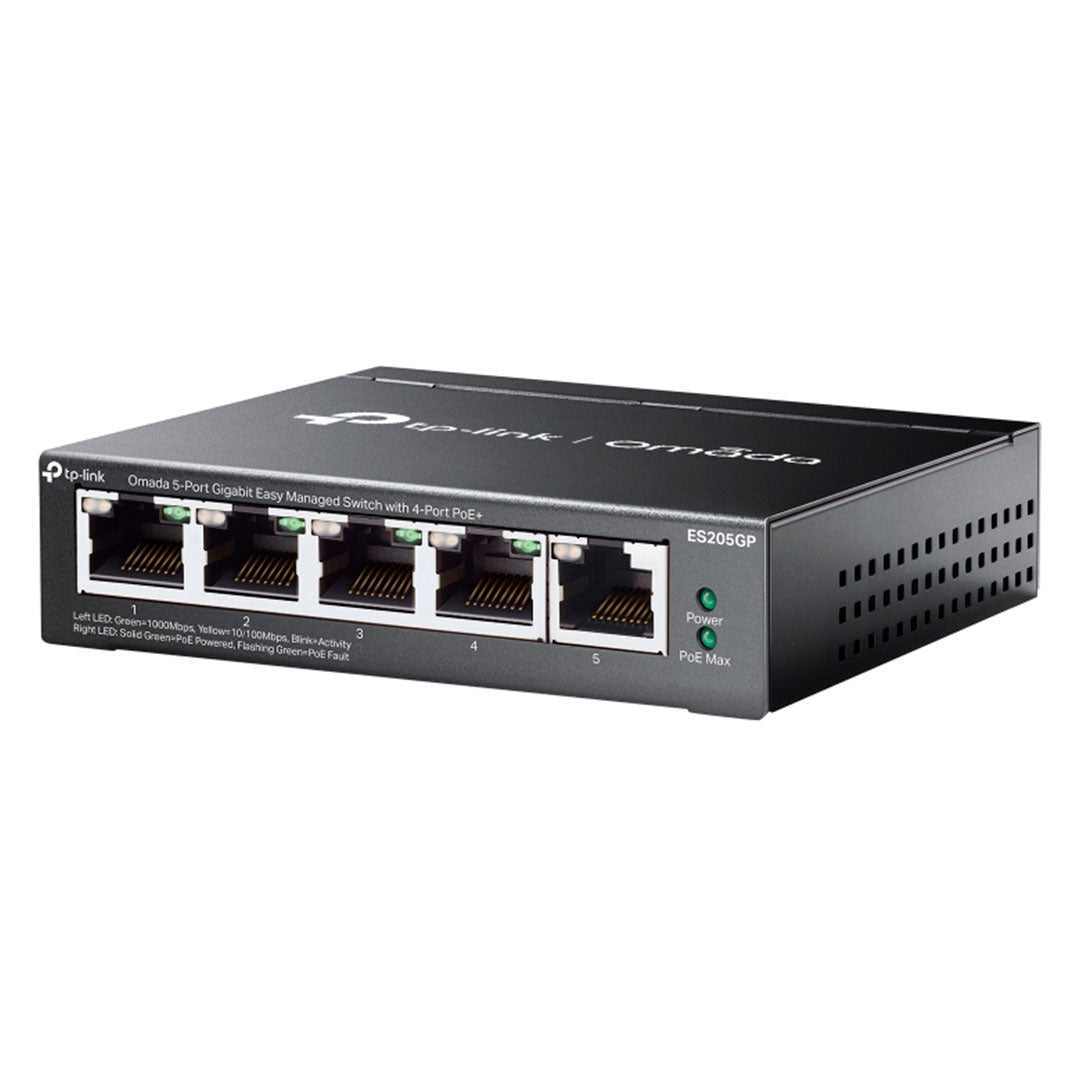 TP-LINK ES205G Switch Omada Easy 5 Puertos Gigabit Admin
