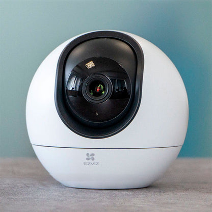 EZVIZ H6 3K Cámara de seguridad WIFI 5MP 360° detección IA, Alexa