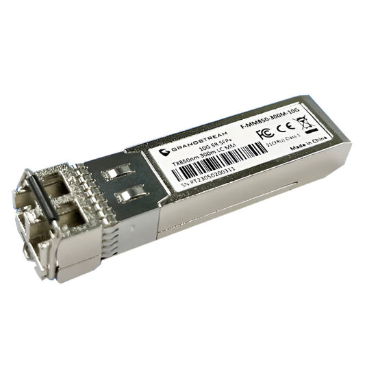 GRANDSTREAM F-MM850-300M-10G Módulo Transceiver SFP+ Multimodo Dúplex LC 300m