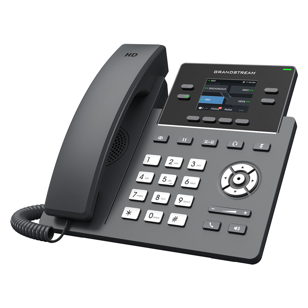 GRANDSTREAM GRP2612P Teléfono IP Empresarial PoE 10/100Mbps