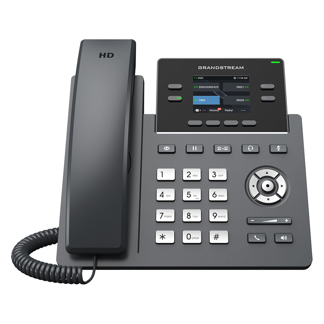 GRANDSTREAM GRP2612P Teléfono IP Empresarial PoE 10/100Mbps