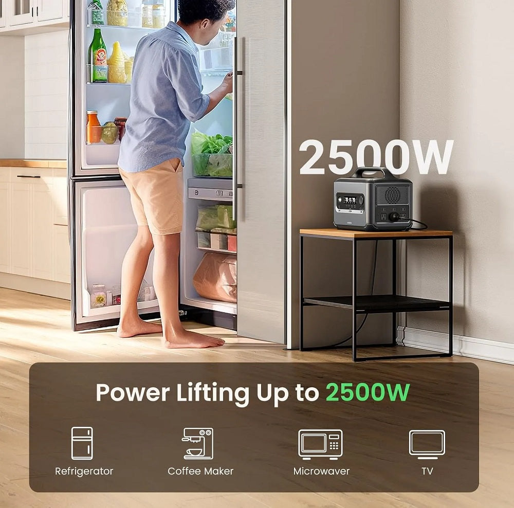 UGREEN GS1200 15053 POWER ROAM Estación de Energía Portátil 1200W