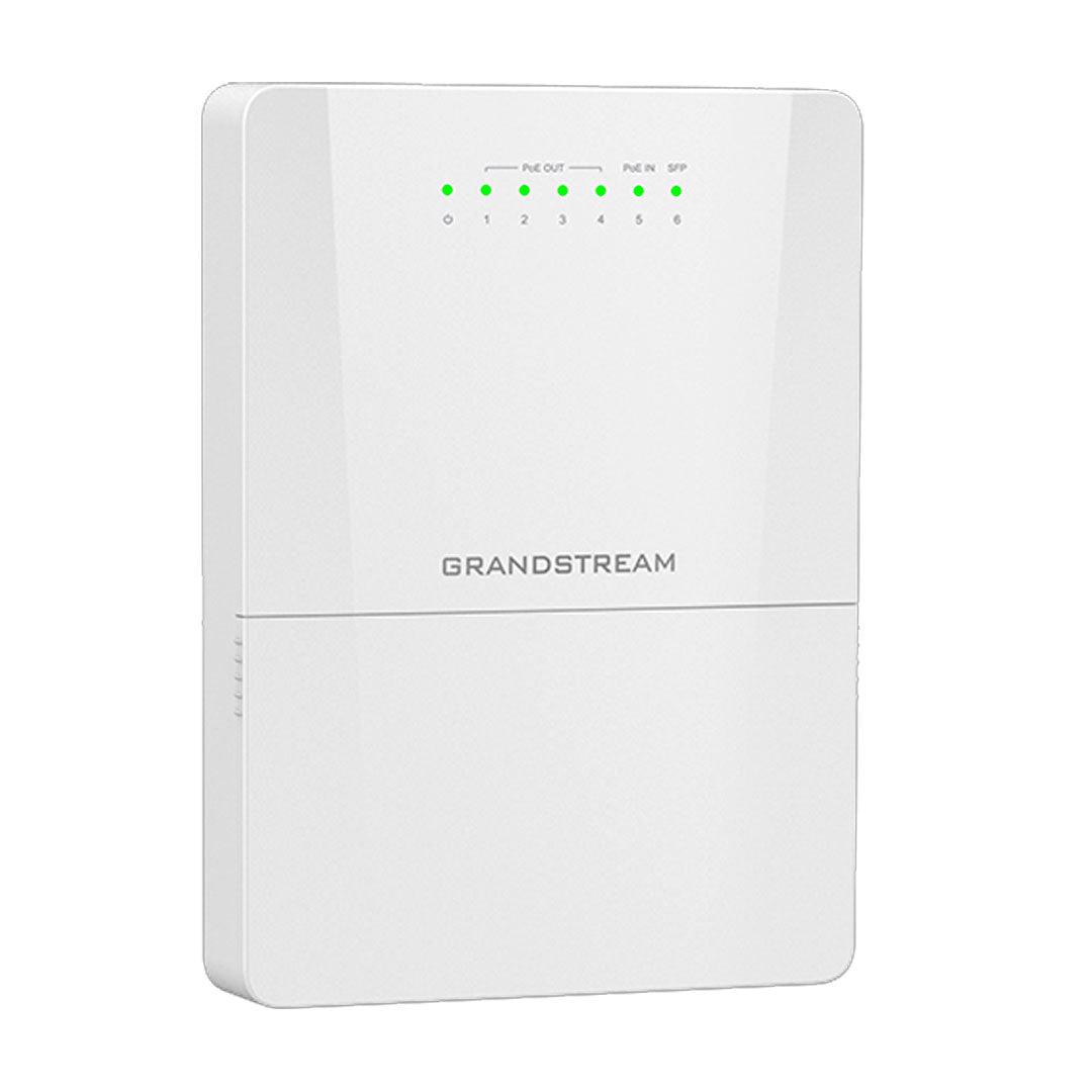 GRANDSTREAM GWN7710R Switch PoE 5 Puertos GB 1SFP L2