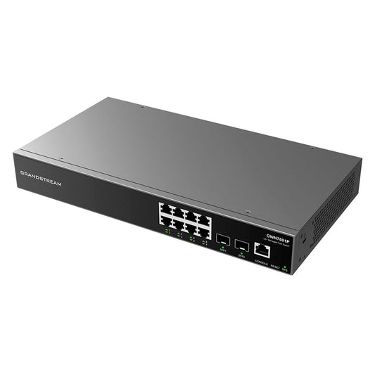 GRANDSTREAM GWN7801P Switch 8 Puertos PoE+ GB L2+ 150W