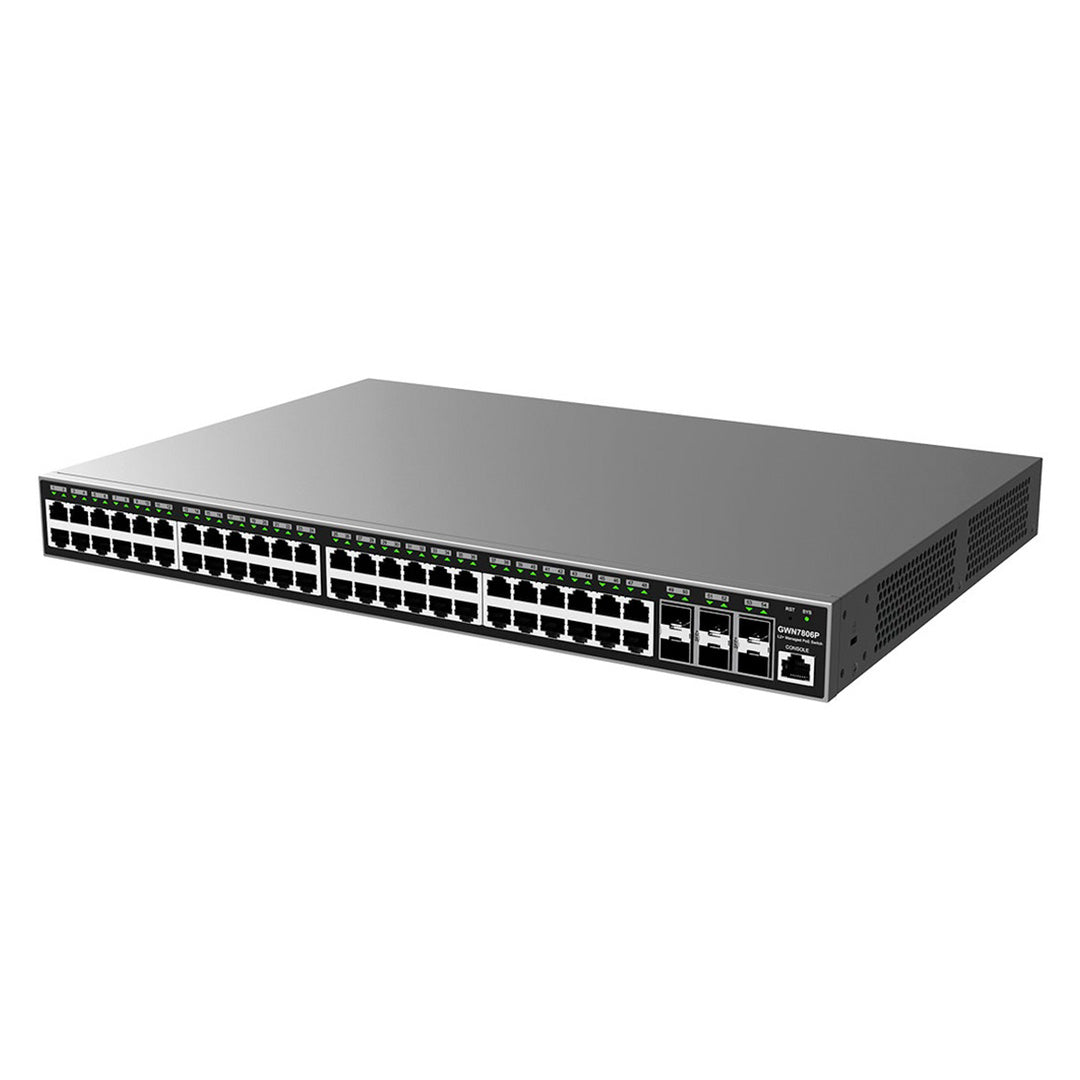 GRANDSTREAM GWN7806P Switch 48 Puertos Poe+ GB L2+ 470W