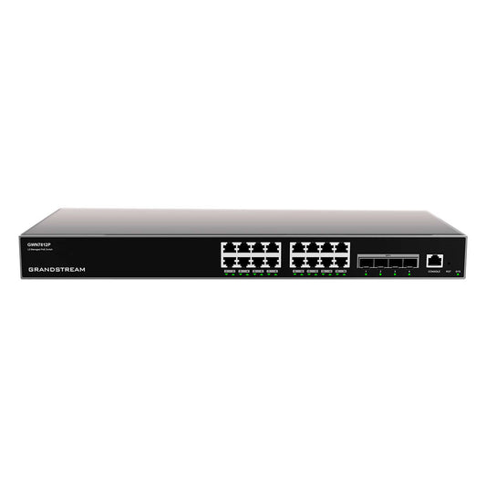 GRANDSTREAM GWN7812P Switch PoE 16 Puertos GB 4SFP+ 240w L3