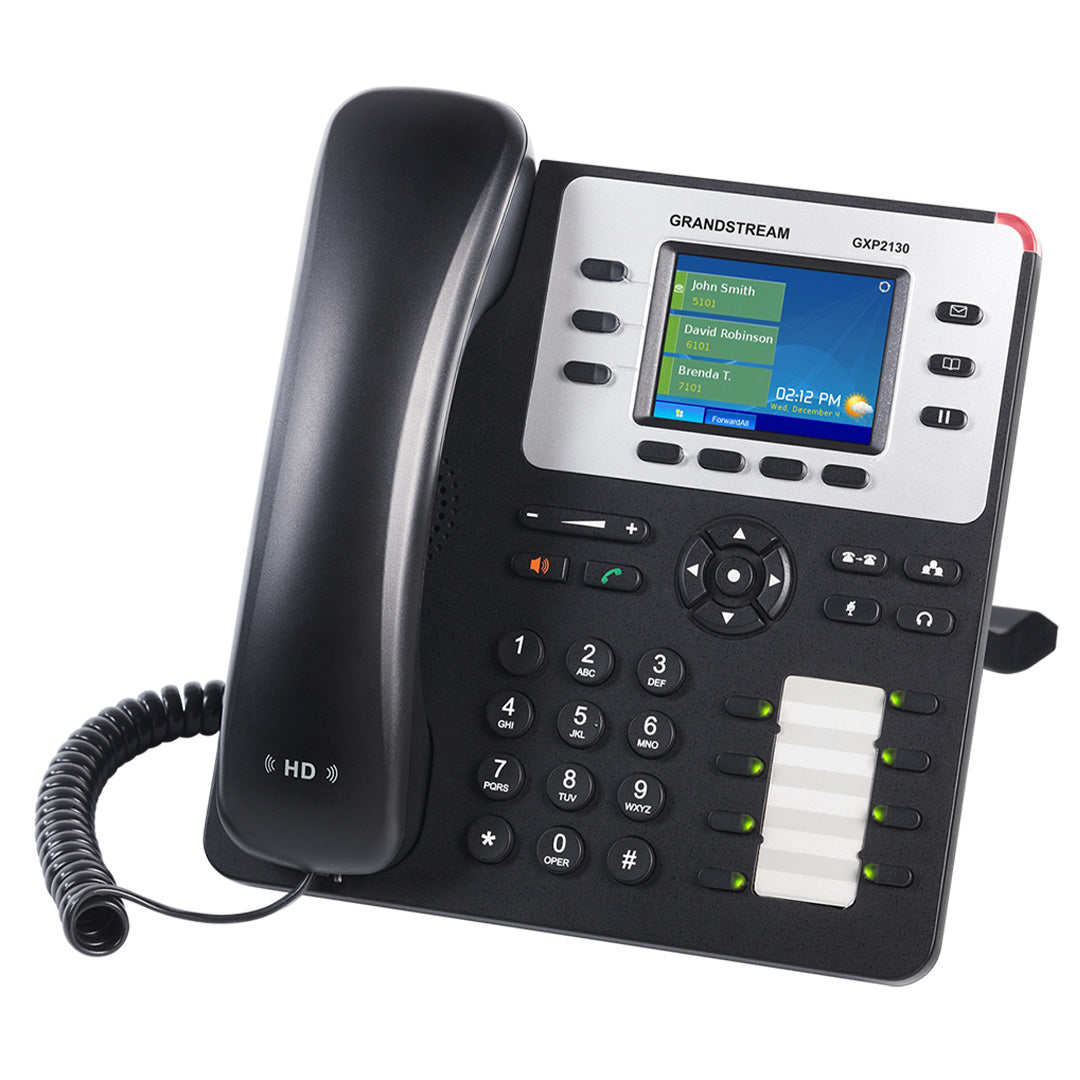 GRANDSTREAM GXP2130 Teléfono IP Empresarial PoE BT Gigabit