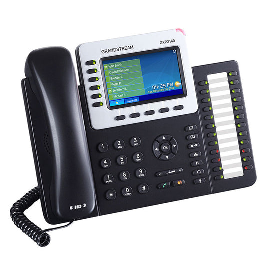 GRANDSTREAM GXP2160 Teléfono IP Empresarial PoE WIFI BT Gigabit