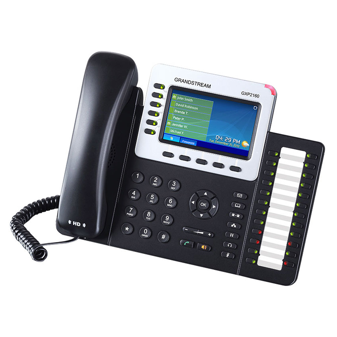 GRANDSTREAM GXP2160 Teléfono IP Empresarial PoE WIFI BT Gigabit