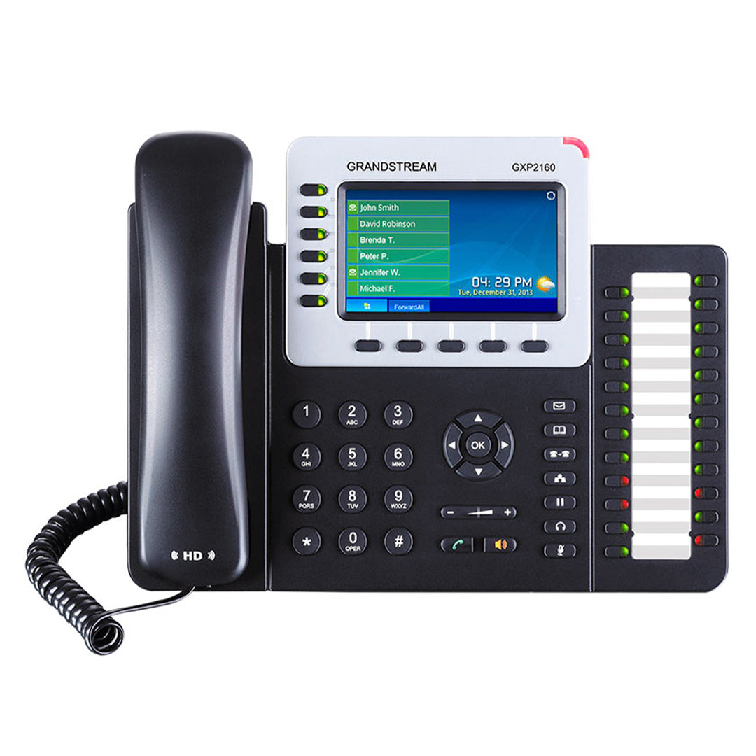 GRANDSTREAM GXP2160 Teléfono IP Empresarial PoE WIFI BT Gigabit