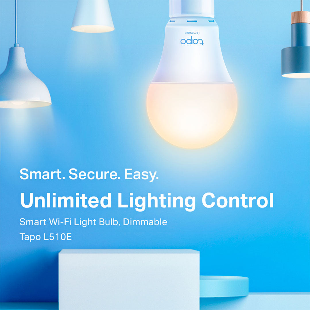 TP-LINK TAPO L510E, Foco Led Inteligente WIFI regulable 8,7W para 806 lúmenes