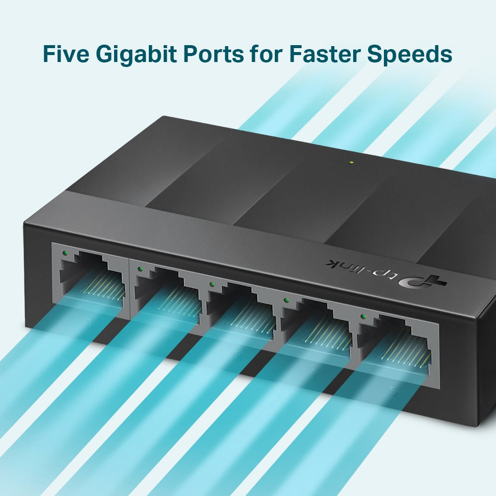 TP-LINK LS1005G Switch 5 Puertos Gigabit