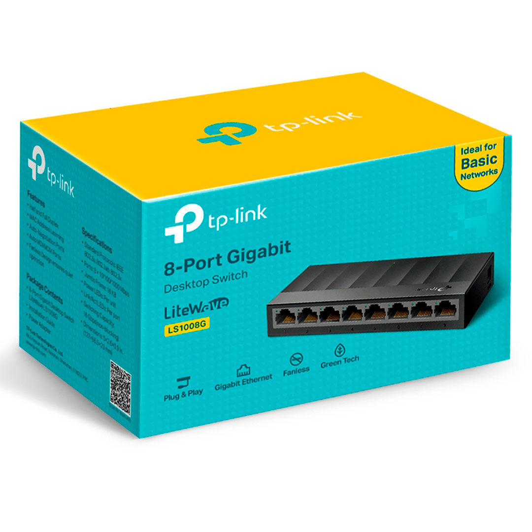 TP-LINK LS1008G Switch 8 Puertos Gigabit