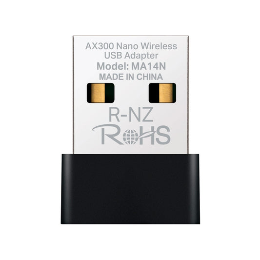 MERCUSYS MA14N Adaptador USB Inalámbrico Nano WiFi AX300