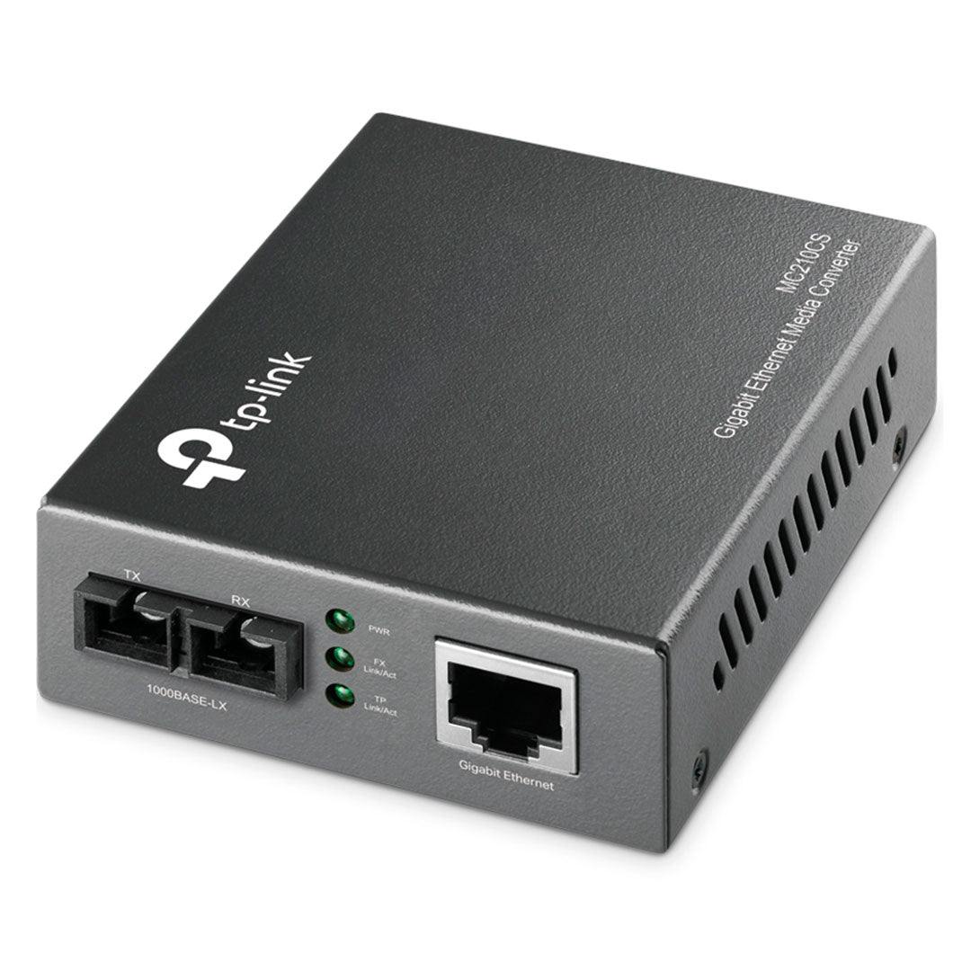 TP-LINK MC210CS Media Converter Monomodo Gigabit SC 15Km