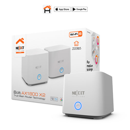 NEXXT SOLUTIONS NCM-X18002PK Sistema WiFi Mesh 2 Pack