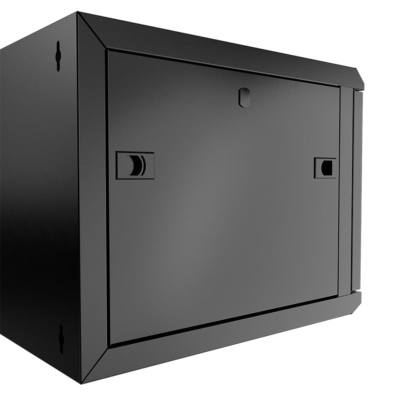 NEXXT SOLUTIONS NEC-F4U64B Gabinete de Pared Fijo y Completo Ensamblado 4U 132lb/60kg 450mm