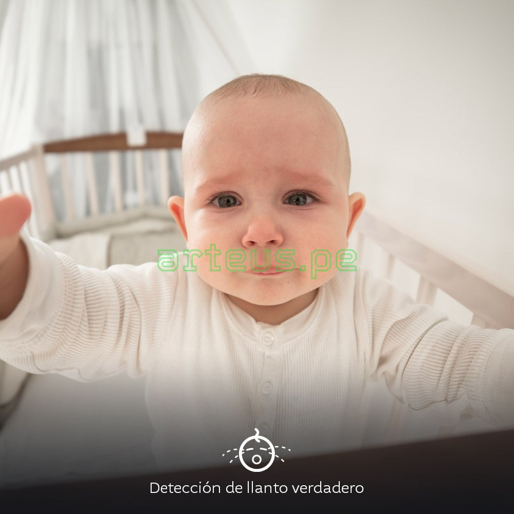 NEXXT SOLUTIONS NHC-B200 ST Monitor Inteligente PTZ para Bebé Stitch Baby con Cámara 4MP 360º