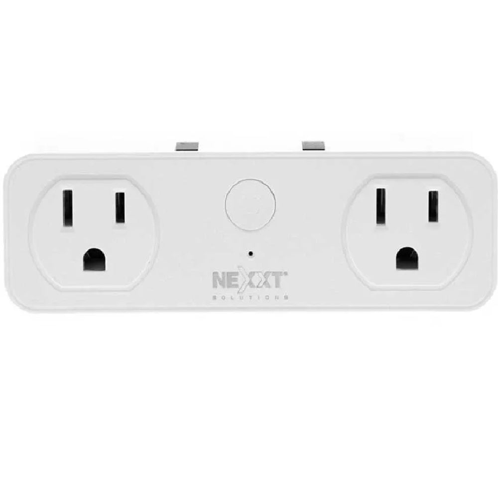 NEXXT SOLUTIONS NHP-D610 Enchufe Tomacorriente Inteligente WIFI 2 Tomas 100-240VAC 15A